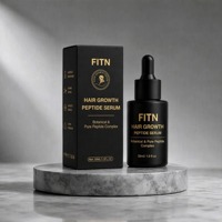 Lotion Capillaire Croissance Cheveux Biotine Romarin Peptide Squalane Soin Nourrissant du Cuir Chevelu Formule 2-EN-1 Sans Prostaglandine OEM Privé Adultes