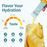 Poudre d'électrolytes hydratante naturelle à l'ananas et à la mousse de mer, sans gluten, végétalienne, pour la récupération énergétique et sportive des adultes
