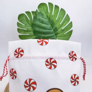 <b>Christmas</b> Pattern Drawstring <b>Gift</b> <b>Bag</b> Party Holiday <b>Gift</b> Pouch - Product Image 5