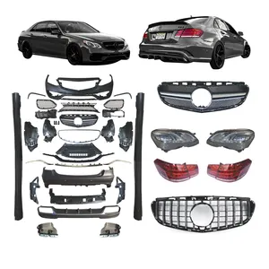 Suitable for Mercedes-Benz E-class w212 2011-2015 upgrade E63 amg body kit grille headlight taillight exhaust port