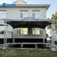 Estructura de Aluminio Resistente y Ligera, 290x290mm y 400x400mm, para Escenarios y Exhibiciones