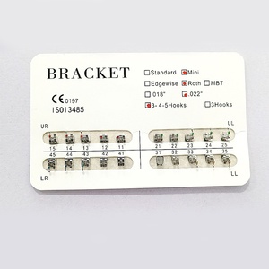 Hanway RGL-OM Mini Bracket Ortodontico Roth MBT in Acciaio Inossidabile con Gancio, Prodotto Multifunzione per Igiene Orale - Product Image 2