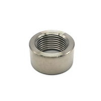 Écrou Cylindrique Non Standard de Haute Précision en Acier Inoxydable Chromé pour Utilisation Automobile Usiné par CNC