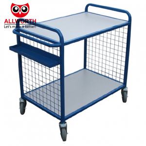 चीन ने गोदाम परिवहन के लिए पाउडर लेपित रोलिंग <span class=keywords><strong>2</strong></span> पक्षीय जाल जाल ट्रॉली बनाया - Product Image 2