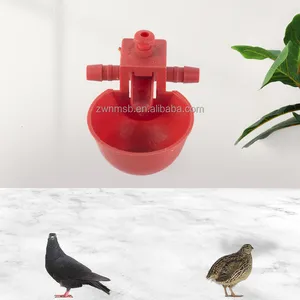 Plastic Drip Cup Water Nipple Drinker Bowl Boiler Chick Hen Farm Automatic Nipple Cup Drinker for Chicken