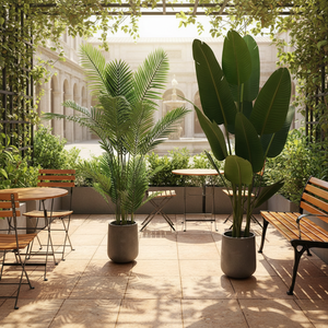 Vendita Diretta Fabbrica: Palma Artificiale Decorativa da 160 cm, Albero di Banano Artificiale per Interni - Product Image 1