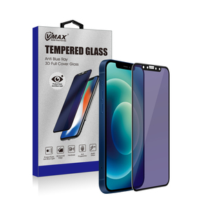 Gli occhi 3D proteggono il vetro temperato per <span class=keywords><strong>iPhone</strong></span> <span class=keywords><strong>11</strong></span> 12 13 14 15 Anti luce blu Anti Shock Nano Blue Light Cut pellicola proteggi schermo - Product Image 1