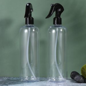 30ml 60ml 100ml 250ml 300ml 500ml Black White Trigger Spray Bottle Straw Bottle with Bamboo Trigger Pump Spray Cap - Product Image 6