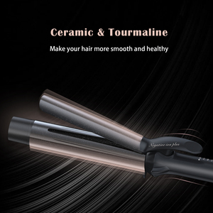 Fer à friser professionnel 1/1.1/1.25/1.65 pouces avec baril en céramique de tourmaline clippé - Product Image 3