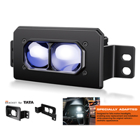Luces LED para Parrilla de Coche de 65W 6000K 3000K, Luces Auxiliares Externas para Vehículos Todoterreno
