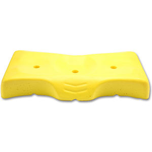 Label pribadi kustom kontur busa memori poliuretan bantal bulu mata Orthopedic Edik ekstensi bulu mata bantal tidur dengan lubang telinga - Product Image 5