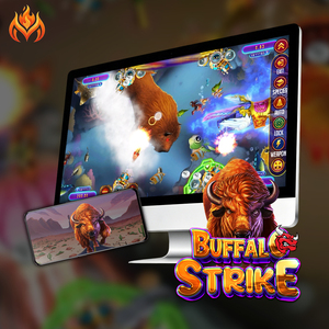 Version USA Mars Fortune Buffalo Strike 27 pouces, machine de jeu de pêche en ligne H5 APP pour PC de table, borne de jeu d'adresse - Product Image 1