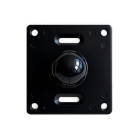 Support d'écran VESA en aluminium 1,5 pouce 1 pouce avec rotule 10g pour base d'ordinateur IPC de moniteur de tracteur de machines agricoles