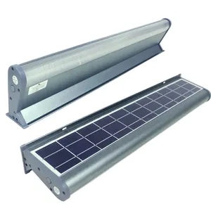 Super solar led cartelera luz solar al aire libre integrado LED pared 10W solar cartelera signo A.D. Luz