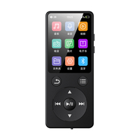 Lecteur MP3 1,8 pouces directement de l'usine, Bluetooth 5.0, radio FM, lecteur de livres électroniques, enregistreur vidéo, prend en charge les cartes TF jusqu'à 64 Go, lecteur de musique portable