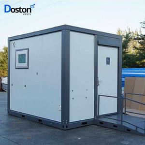 Toilette sèche portable à structure en acier, standard australien, préfabriquée, mobile, pour chantier - Product Image 3