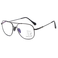 Nouvelles Lunettes de Lecture Photochromiques Progressives Multifocales Modèle 2026, Verres Transparents, Monture en Titane Souple à Mémoire de Forme, Fines et Élégantes, Noires