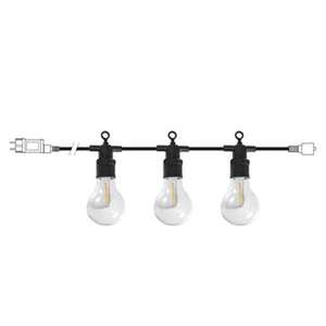 Guirnalda LED de 10 bombillas, 24V CC, 3W, ideal para decorar espacios, fiestas y eventos con iluminación ambiental. - Product Image 1