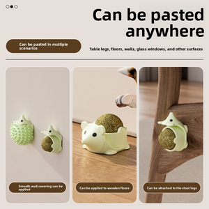 Nuovo Design Lussuoso Giocattolo Interattivo per Cincillà a Forma di Palline di Pollo Piccole, con Aroma di Fegato, in Materiale ABS+TPR, Stampa Animale, Promozionale - Product Image 4