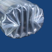 Protecteur de bouteille de vin, sac à colonne d'air gonflable, film protecteur transparent, matériau PE+PA, taille 320x80mm, épaisseur 60-100 microns, logo