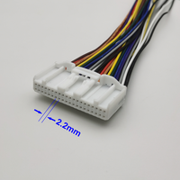 1318389-1 025 Boîtier de connecteur ECU 40 broches pour faisceau de câblage automobile de voiture classique PBT GF30 XIPU Longueur et couleur personnalisables pour voiture 9098012557