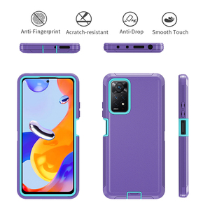 Custodia Protettiva 3 in 1 per <span class=keywords><strong>Redmi</strong></span> <span class=keywords><strong>Note</strong></span> 11 Pro <span class=keywords><strong>11S</strong></span> Antiurto Defender in TPU+PC - Product Image 2