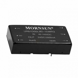 Convertisseur DC/DC isolé UWE1205S-1WR3 à entrée ultra-large et haute efficacité pour les domaines médical, industriel, de contrôle et d'alimentation UWE/FS-1WR3 - Product Image 1