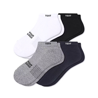 Nouvelle conception de chaussettes pour hommes en fibre de bambou, respirantes, couleur unie, chaussettes de sport personnalisées, chaussettes de cheville pour jeunes, printemps