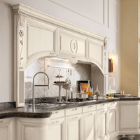 Personalice los Gabinetes y Alacenas de Cocina de Madera Sólida de Diseño Clásico en una Solución Integral