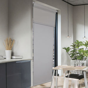 Persianas enrollables eléctricas modernas de poliéster para niños de <span class=keywords><strong>2m</strong></span> de <span class=keywords><strong>ancho</strong></span>, persianas enrollables horizontales con control remoto automático, integradas en francés - Product Image 6