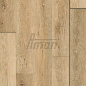 Revêtement de sol LVP aspect bois, imperméable, écologique, anti-rayures, en vinyle, surface raclée à la main, pour usage intérieur, salons, espaces sportifs - Product Image 1