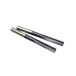 质量保证西安KTL hrc58-62直柄凹槽型硬质合金铰刀孔加工用
