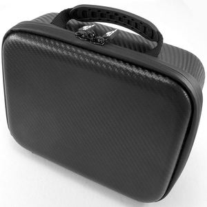 Étui de transport en EVA avec fermeture éclair, surface en PU personnalisée, imperméable, en fibre de carbone, sacs anti-odeurs pour le voyage - Product Image 4