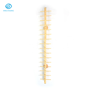 5 Coppie Mensole Per Occhiali In Plastica Trasparente, Espositore Da Tavolo 34x16 Cm - 4