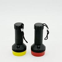 Senter LED Plastik Murah Grosir, Lampu Senter Darurat LED KT-1228 untuk Berkemah di Luar Ruangan