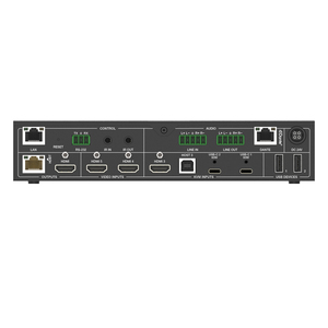 5x1 <span class=keywords><strong>HDMI</strong></span> trình bày <span class=keywords><strong>Switcher</strong></span> 5x2 liền mạch <span class=keywords><strong>HDMI</strong></span> <span class=keywords><strong>Switcher</strong></span> <span class=keywords><strong>HDMI</strong></span> USB-C đầu vào KVM <span class=keywords><strong>Switcher</strong></span> 5x1 Hỗ trợ 2x2 Dante âm thanh - Product Image 4