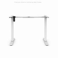 Base de bureau assis-debout ergonomique moderne à montage rapide, à moteur unique, 2 segments, réglable en hauteur, cadre de table peu encombrant 700-1150mm