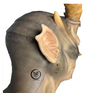 <span class=keywords><strong>Masque</strong></span> de tête en silicone réaliste fabriqué à la main pour cosplay, fête, Halloween, <span class=keywords><strong>masque</strong></span> de <span class=keywords><strong>démon</strong></span> réaliste, design personnalisé - Product Image 5
