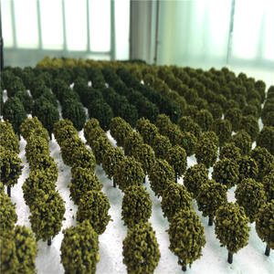 DIY Architecture Model Tree in Ho Train Layout Grass Leaves for <strong>Diorama</strong> Building <strong>Kits</strong> Toy - Product Image 3