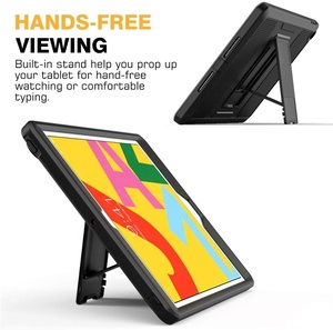 <span class=keywords><strong>MoKo</strong></span> — étui hybride robuste pour iPad 10.2, 2019, 2020 et 2021, coque robuste et résistante aux chocs, avec protection d'écran intégrée - Product Image 5