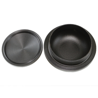 Casserole et Plancha 2-en-1 en Fonte Pré-Condimentée pour Braiser et Cuire à la Cuisson à la Brasa