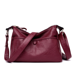 กระเป๋าหนัง PU ใบเล็กสำหรับผู้หญิงกระเป๋าแฟชั่นสะพายไหล่ใต้วงแขนใบเล็กตามสั่ง - Product Image 3