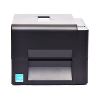Imprimante à codes-barres TSC TE200 en vente chaude, ruban de transfert thermique, plaque de cuivre, papier argenté, machine à étiquettes autocollantes