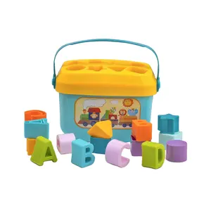 Toddler Toy, ABC And Shape Pieces Brilliant Basics Shape Sorting Play Baby First Blocks//