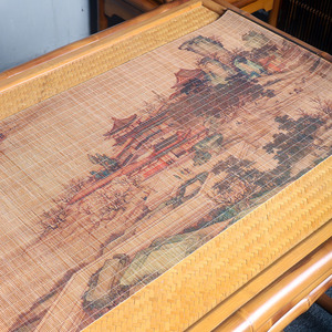 Bamboo Tea Mat 40x180cm Traditional Chinese Style Eco-Friendly <b>Table</b> <b>Runner</b> For Tea Room Decor - Product Image 3