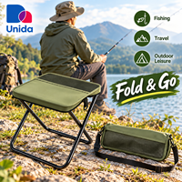 Tabouret pliant léger pour l'extérieur, équipement de camping portable, chaise simple à bandoulière, tabouret compact à main
