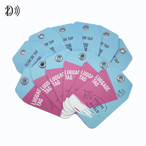 NFC khách sạn hành lý tag không thấm nước ntag 215 13.56Mhz mã QR sân bay RFID hành lý tag - Product Image 6