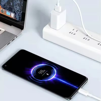 Nouveauté Adaptateur de charge rapide 67W Transfert de données haute vitesse Câble Type C Adaptateur d'alimentation USB-C Chargeur 67W