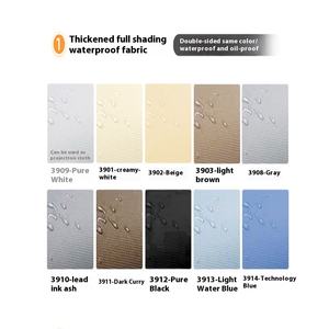 लिविंग रूम के लिए कस्टम आधुनिक दौर खिड़की अंधा लिविंग रूम लक्जरी रोलर रंगों के लिए सादे कपड़े का निर्माण क्षैतिज पैटर्न - Product Image 6