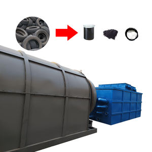 Grandes promociones con instalación 10 TPD Caja de agua mejorada Caja de cambios Cuero/Caucho/Neumáticos de desecho Reciclaje Planta de pirólisis de aceite - Product Image 6